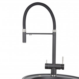 Смеситель Zigmund & Shtain ZS 2300 Черный базальт