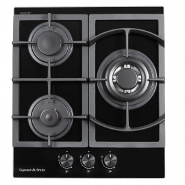 Газовая варочная панель из закаленного стекла Zigmund & Shtain M 26.4 B