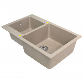 Кухонная мойка Zigmund & Shtain RECHTECK 400.275 Речной песок