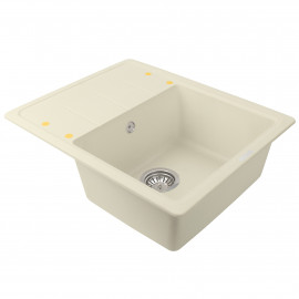 Кухонная мойка Ecoshtein RECHTECK 620 Капучино