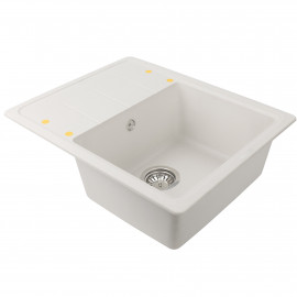 Кухонная мойка Ecoshtein RECHTECK 620 Латте