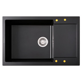Кухонная мойка Zigmund & Shtain Rechteck 780.490 Черный базальт