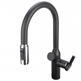 Смеситель Zigmund & Shtain ZS 2500 Черный базальт