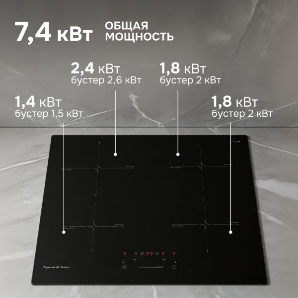 Варочная панель Zigmund & Shtain CI 60.6 B