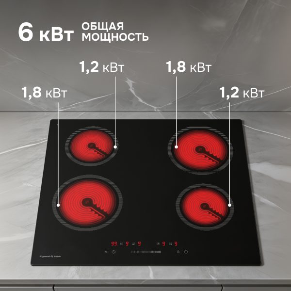 Варочная панель Zigmund & Shtain CN 52.6 B