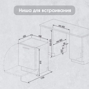 Посудомоечная машина Zigmund & Shtain DW 302.4