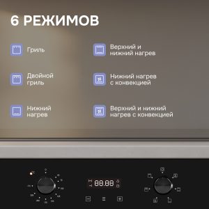 Духовой электрический шкаф Zigmund & Shtain E 145 B