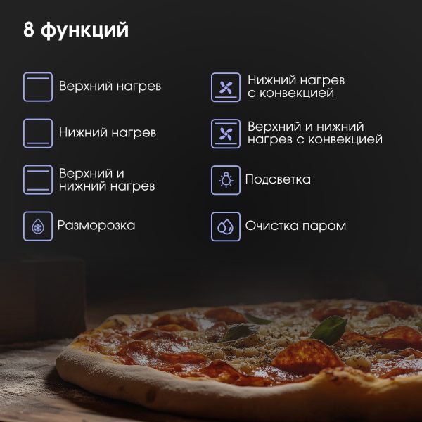 Духовой электрический шкаф Zigmund & Shtain E 176 W