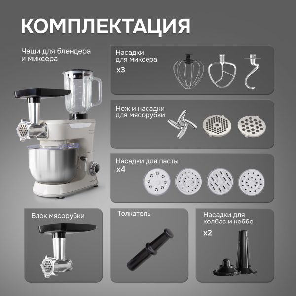Кухонный комбайн Zigmund & Shtain ZKM-997
