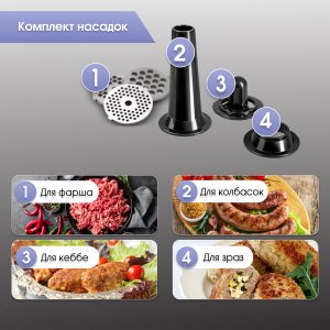 Мясорубка Zigmund & Shtain ZMG-045