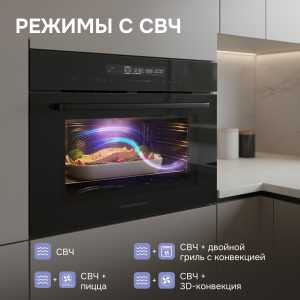 Духовой электрический шкаф Zigmund & Shtain E 178 BM