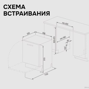 Посудомоечная машина Zigmund & Shtain DW 313.6