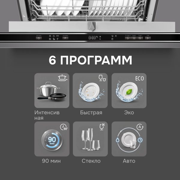 Посудомоечная машина Zigmund & Shtain DW 313.6