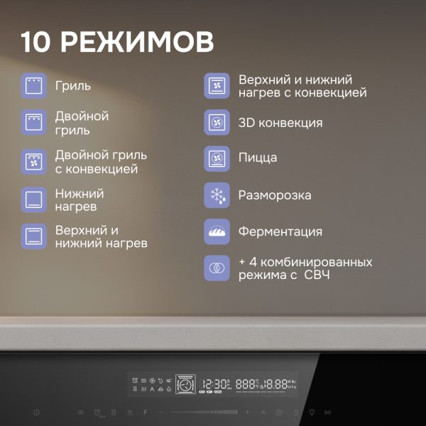 Духовой электрический шкаф Zigmund & Shtain E 179 BM
