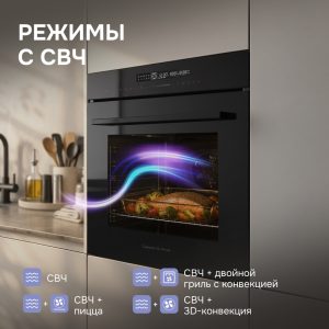 Духовой электрический шкаф Zigmund & Shtain E 179 BM